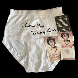 Walk Hard: The Dewey Cox Story I LOVE YOU DEWEY COX undies & chest hair - RARE